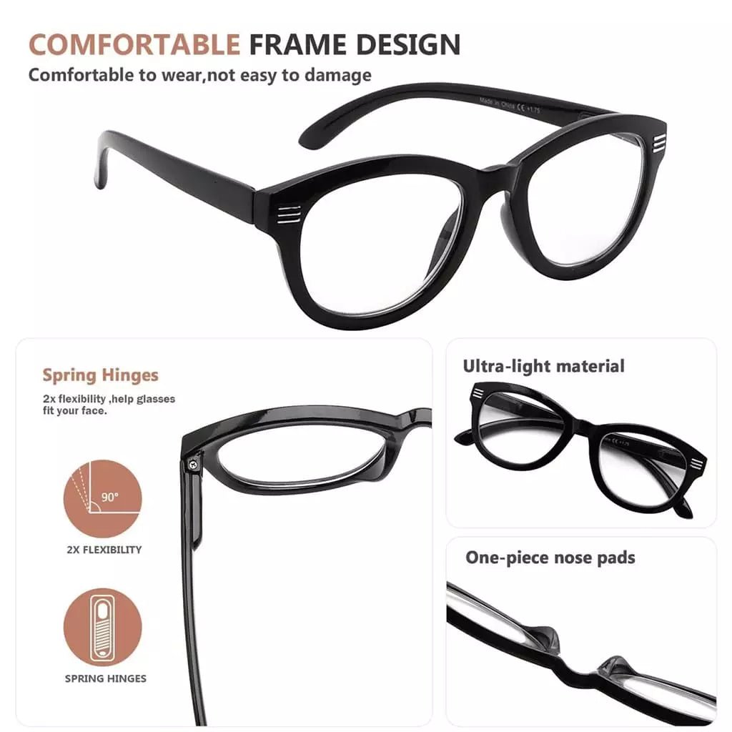 Cat - eye Stylish Reading Glasses R2107eyekeeper.com