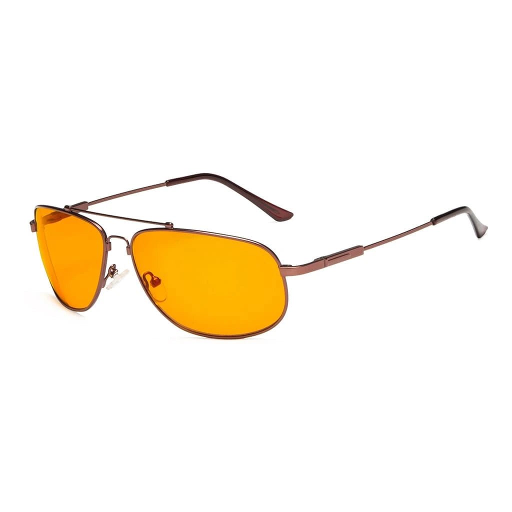 Memory Titanium Frame Blue Light Blocking Eyeglasses DS1803eyekeeper.com