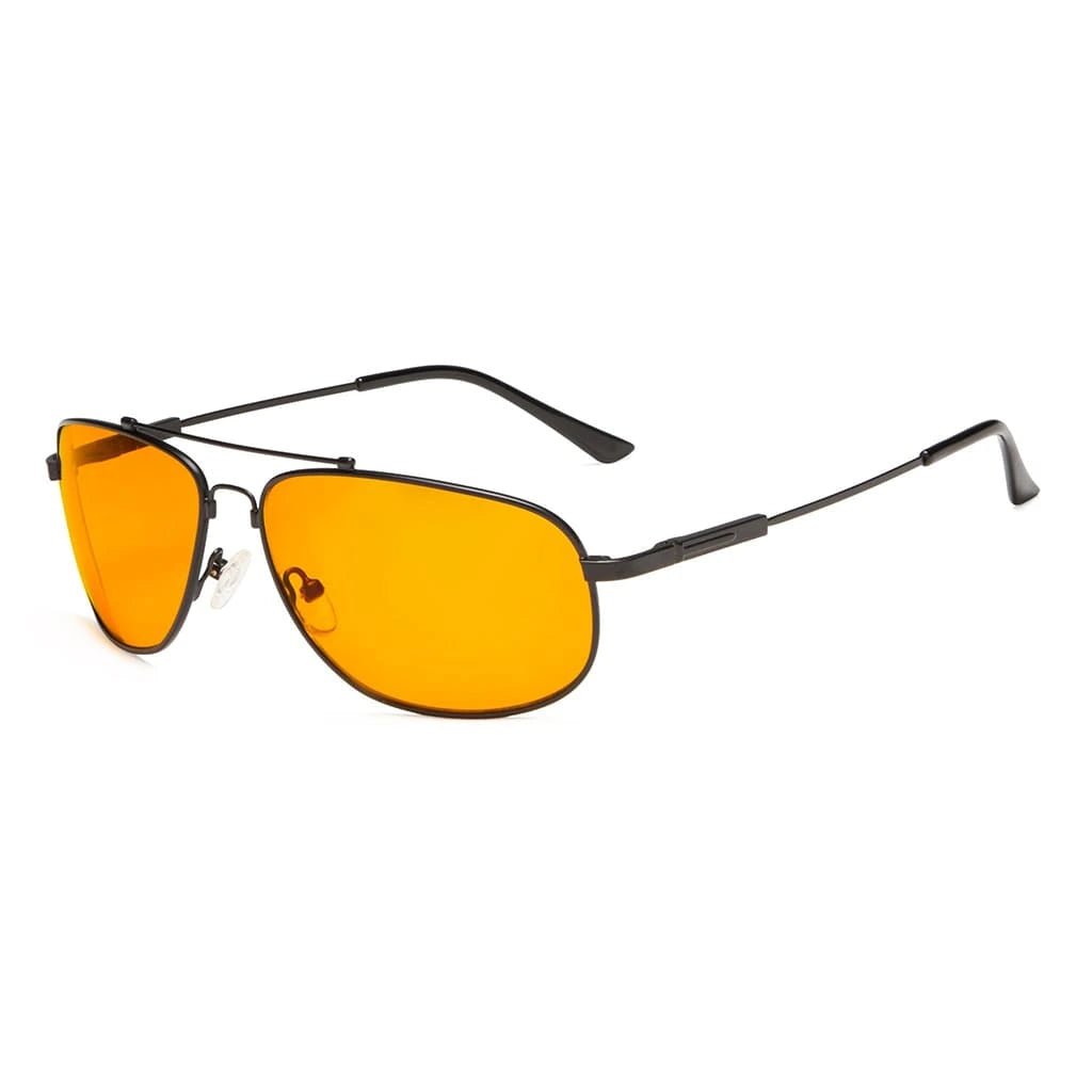 Memory Titanium Frame Blue Light Blocking Eyeglasses DS1803eyekeeper.com