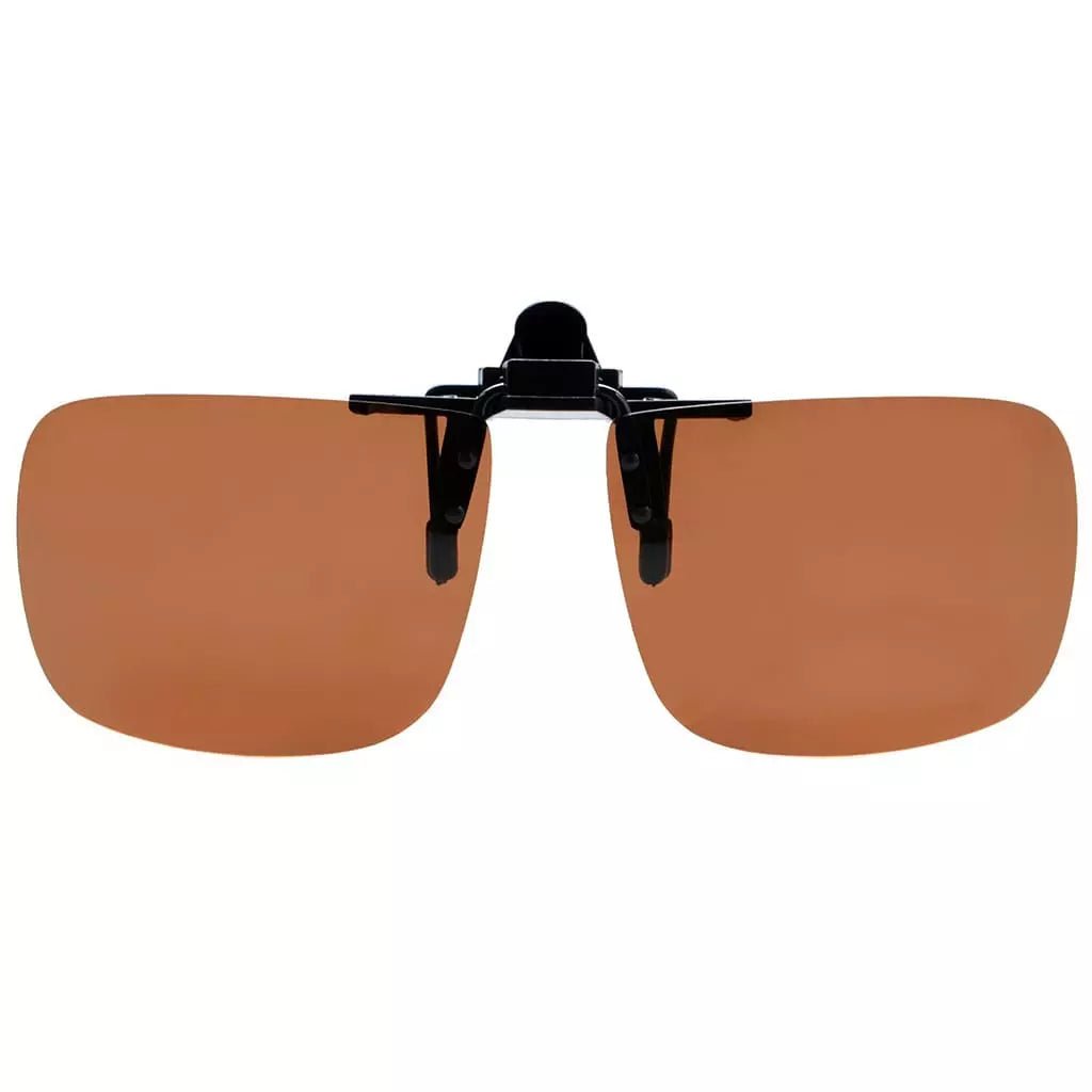 Square Flip up Polarized Clip on Sunglasses F69 (60MMx48MM)eyekeeper.com
