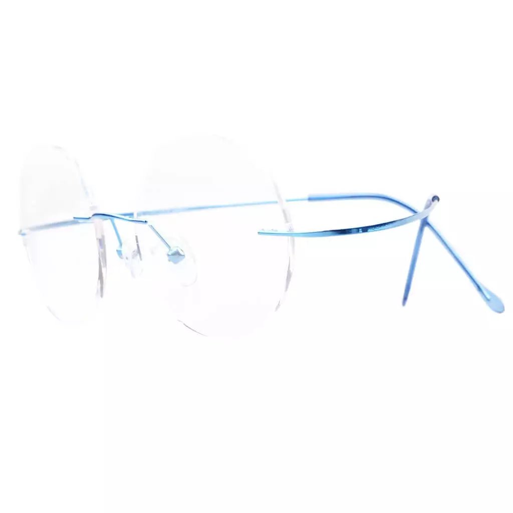 Titanium Frame Rimless Fashion Round Eyewear R15028eyekeeper.com