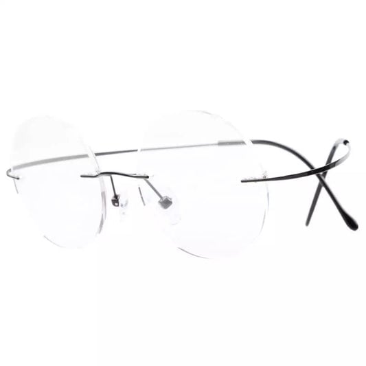 Titanium Frame Rimless Fashion Round Eyewear R15028eyekeeper.com
