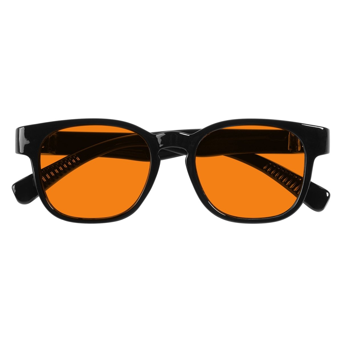 100% Blue Blocking Orange Lens Square Metalless Glasses NR144 - B98eyekeeper.com