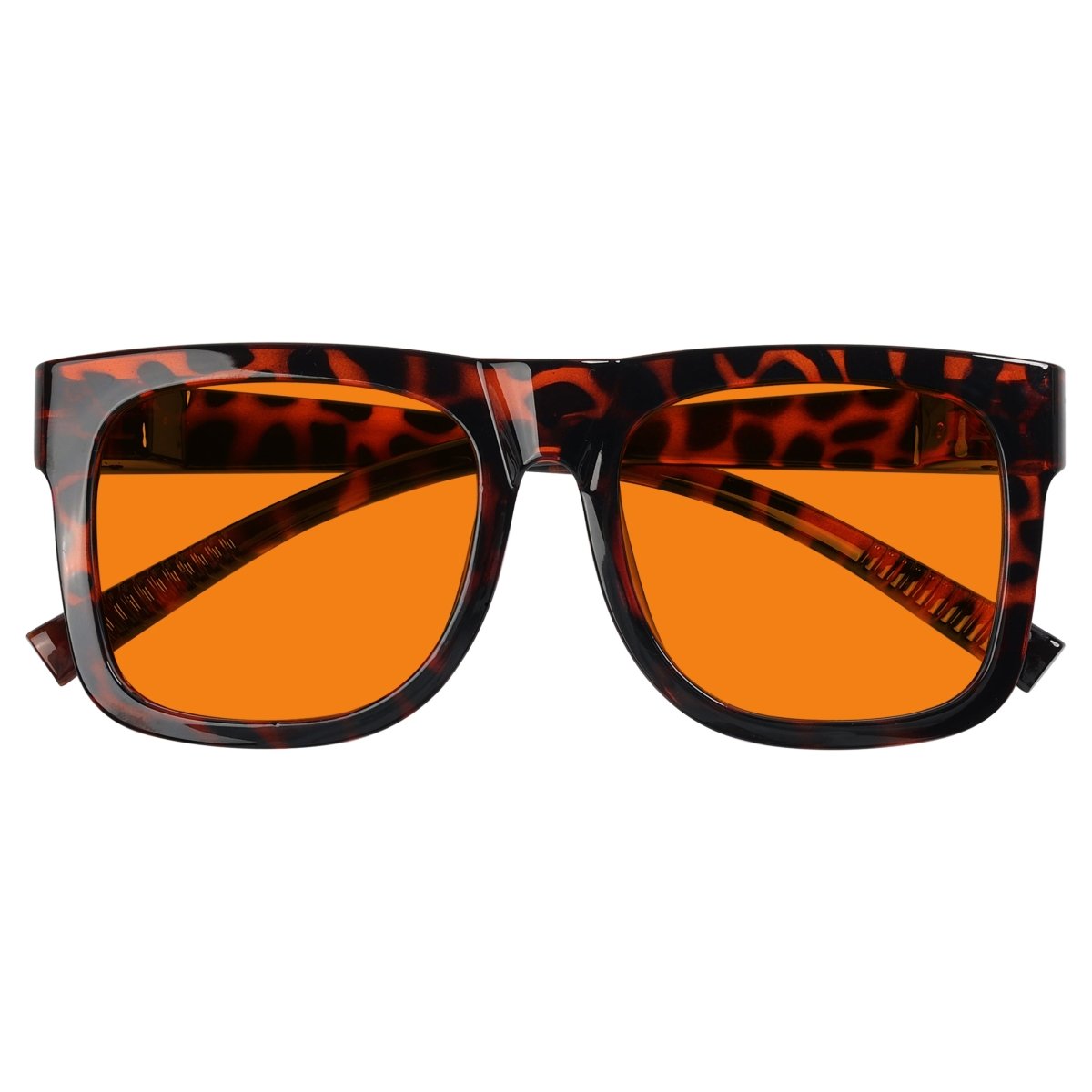 100% Blue Light Blocking Orange Glasses Metalless Screwless Eyewear R2316 - B98eyekeeper.com