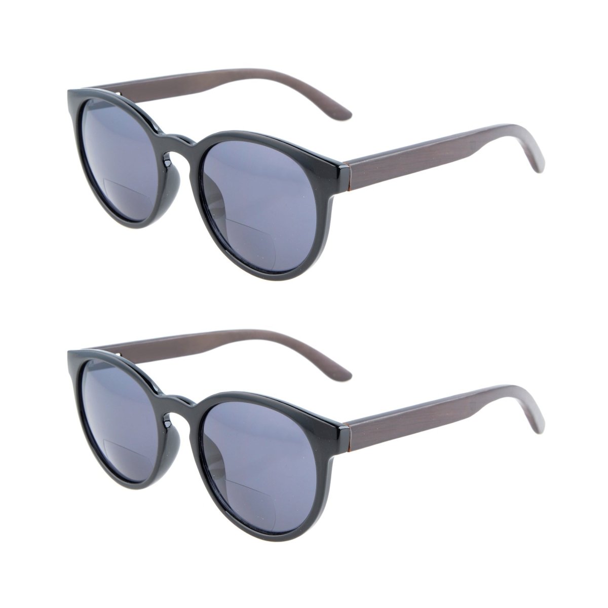 2 Pack Stylish Round Polarized Sunglasses S009PGSGeyekeeper.com