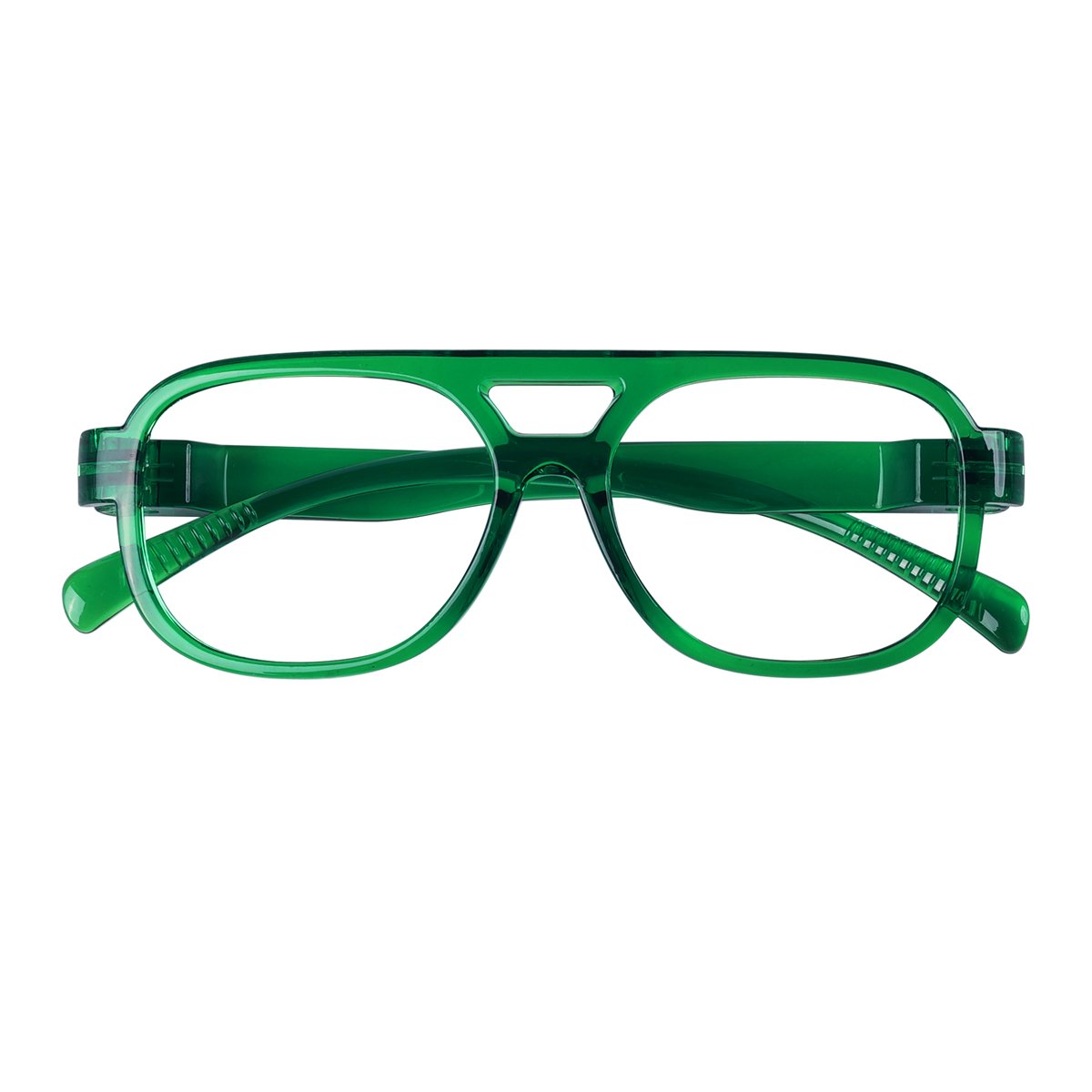 30% Blue Light Blocking Pilot Metalless Eyeglasses R2515 - B15eyekeeper.com