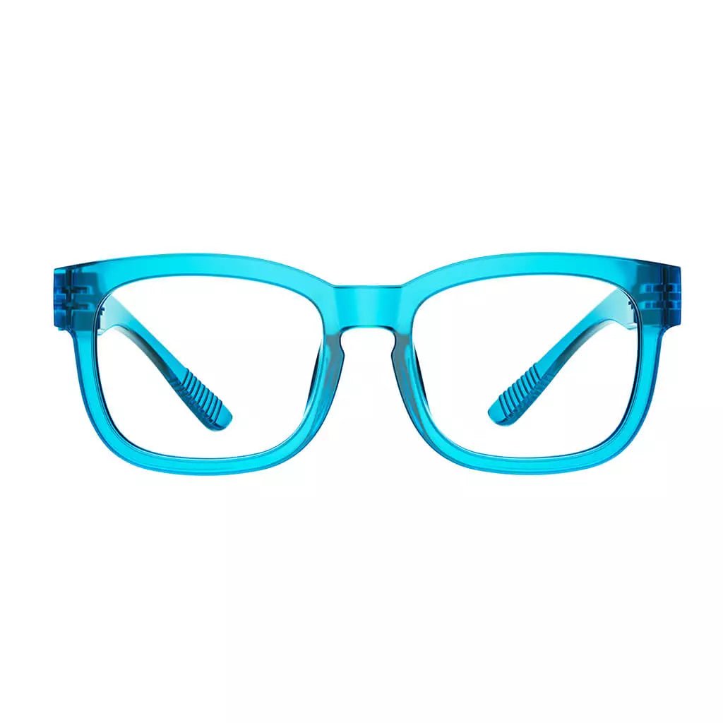 30% Blue Light Blocking Square Metalless Screwless Eyeglasses R033 - B15eyekeeper.com