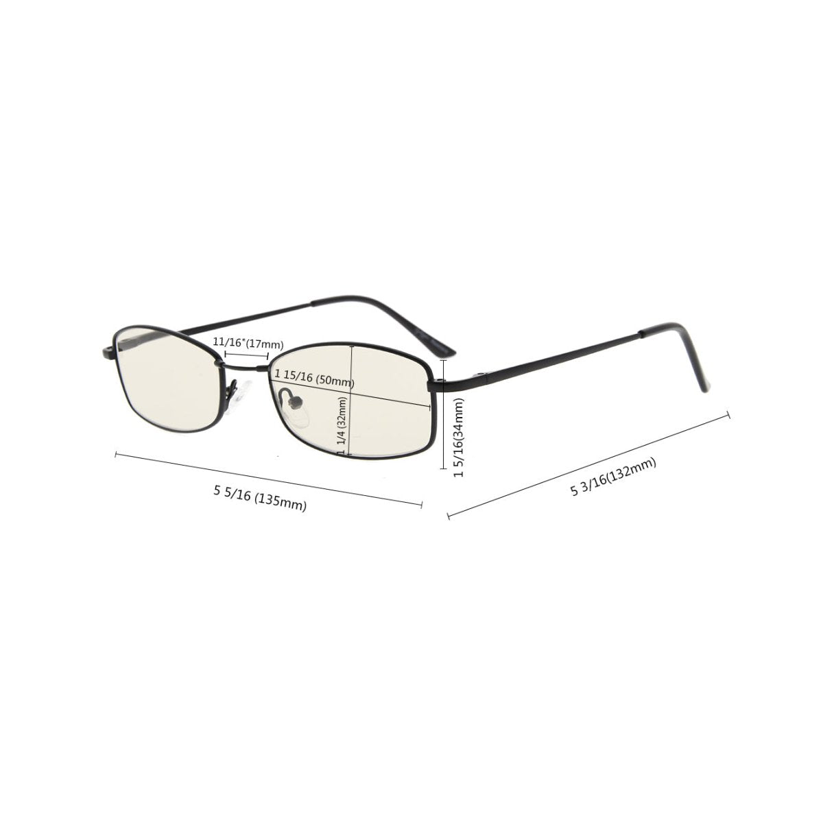 4 Pack Bendable Memory Metal Bridge Reading Glasses R1712eyekeeper.com