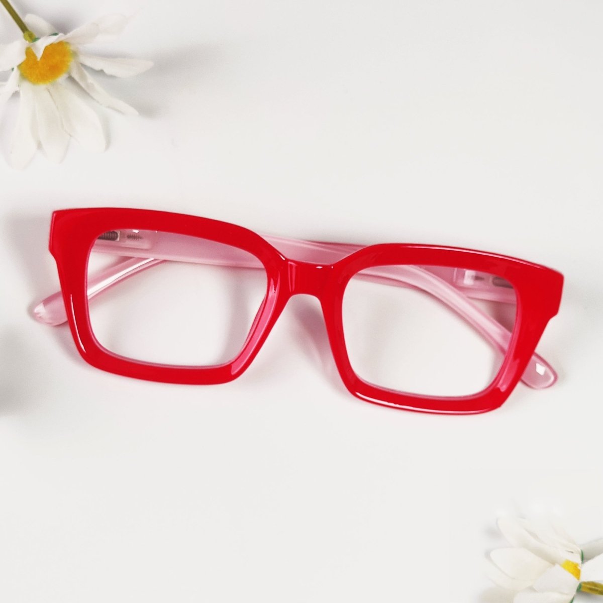 4 Pack Stylish Square Reading Glasses Thicker Frame Readers R9106 - Aeyekeeper.com