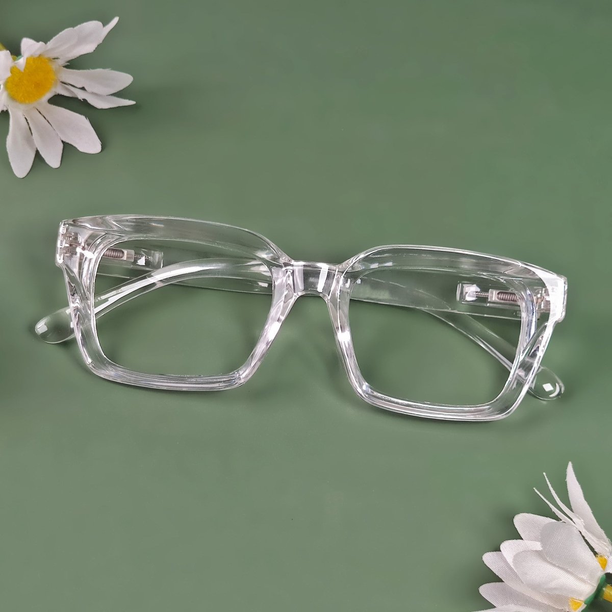 4 Pack Stylish Square Reading Glasses Thicker Frame Readers R9106 - Aeyekeeper.com