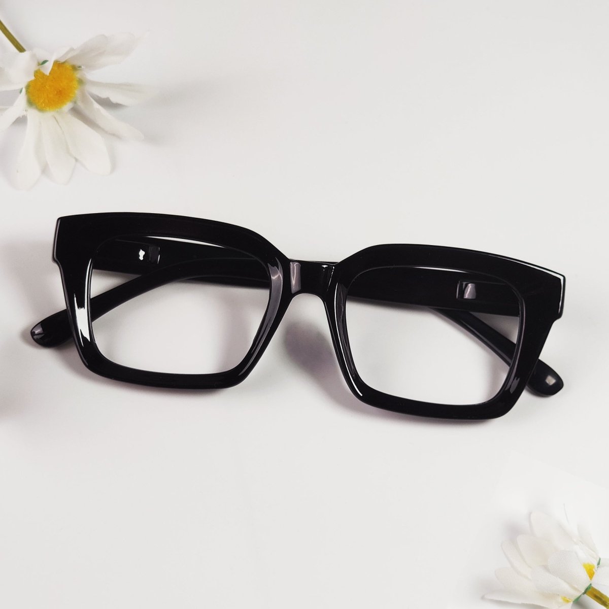 4 Pack Stylish Square Reading Glasses Thicker Frame Readers R9106 - Aeyekeeper.com