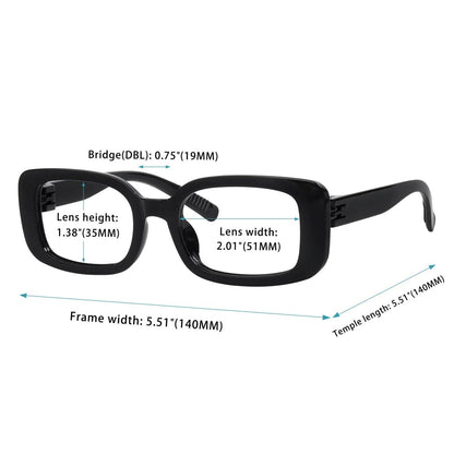 6 Pack 30% Blue Light Blocking Metalless Screwless Glasses R2502 - B15eyekeeper.com