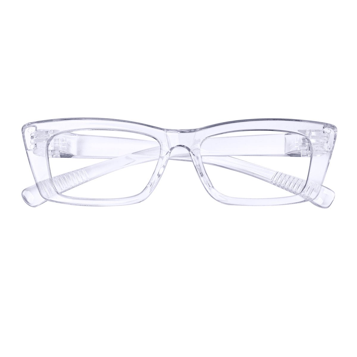 Cat - eye 30% Blue Light Blocking Metalless Screwless Eyeglasses R2501 - B15eyekeeper.com