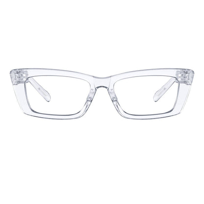 Cat - eye 30% Blue Light Blocking Metalless Screwless Eyeglasses R2501 - B15eyekeeper.com