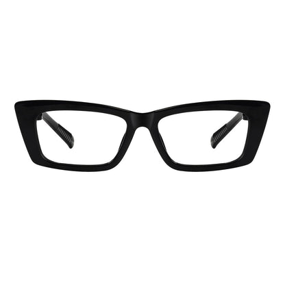 Cat - eye 30% Blue Light Blocking Metalless Screwless Eyeglasses R2501 - B15eyekeeper.com