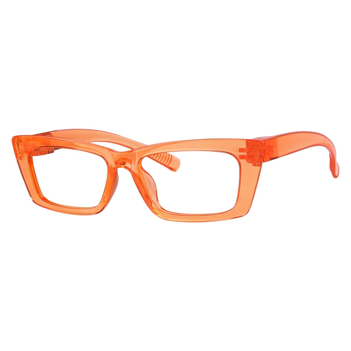 Cat - eye 30% Blue Light Blocking Metalless Screwless Eyeglasses R2501 - B15eyekeeper.com