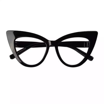 Cat - eye 30% Blue Light Blocking Reading Glasses Oversized Screwless R2318 - B15eyekeeper.com