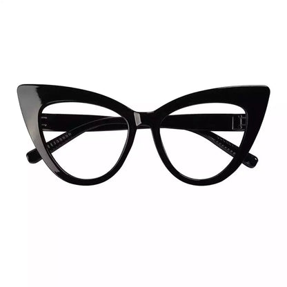 Cat - eye 30% Blue Light Blocking Reading Glasses Oversized Screwless R2318 - B15eyekeeper.com