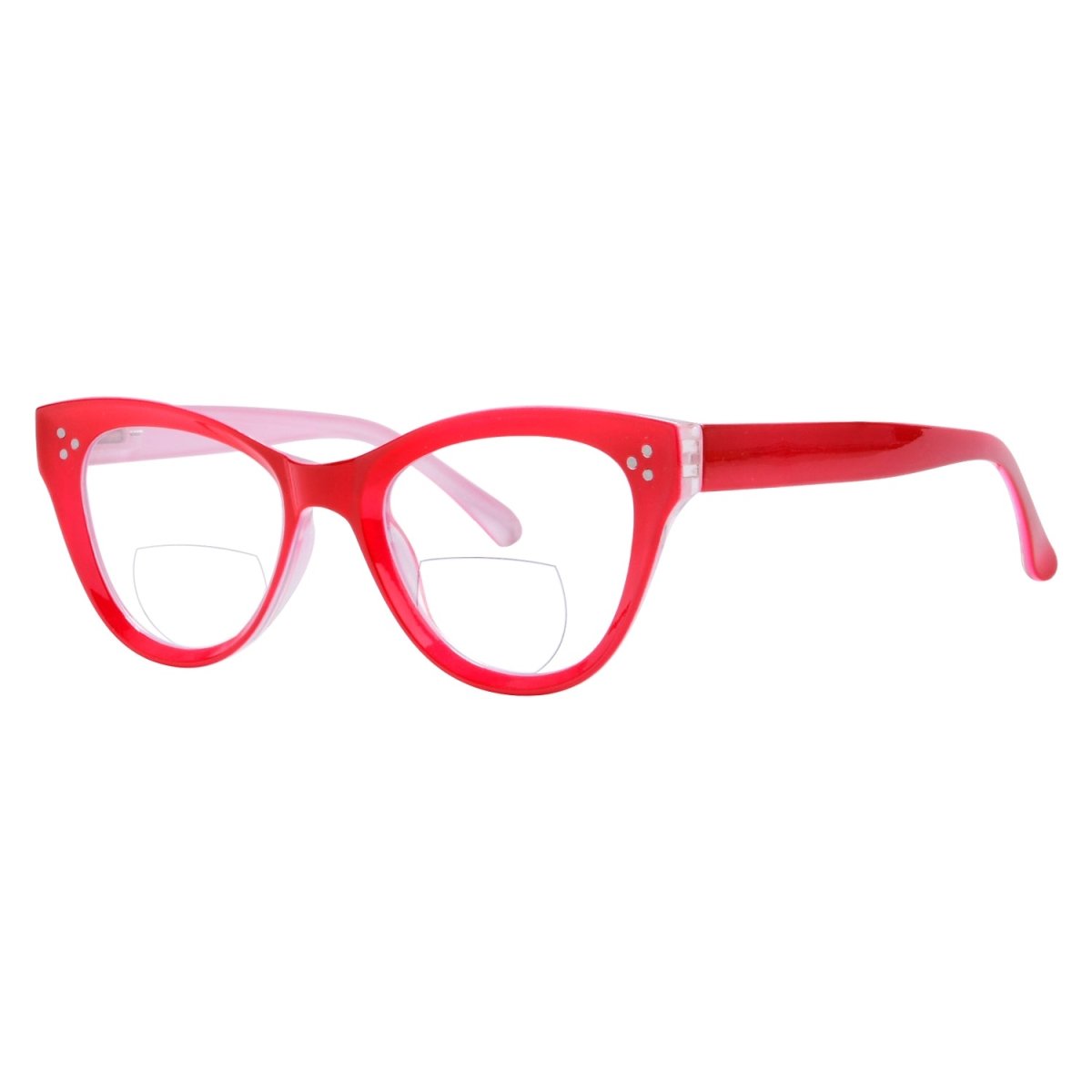 Cat - eye Bifocal Reading Glasses Thicker Frame Readers BR9108eyekeeper.com