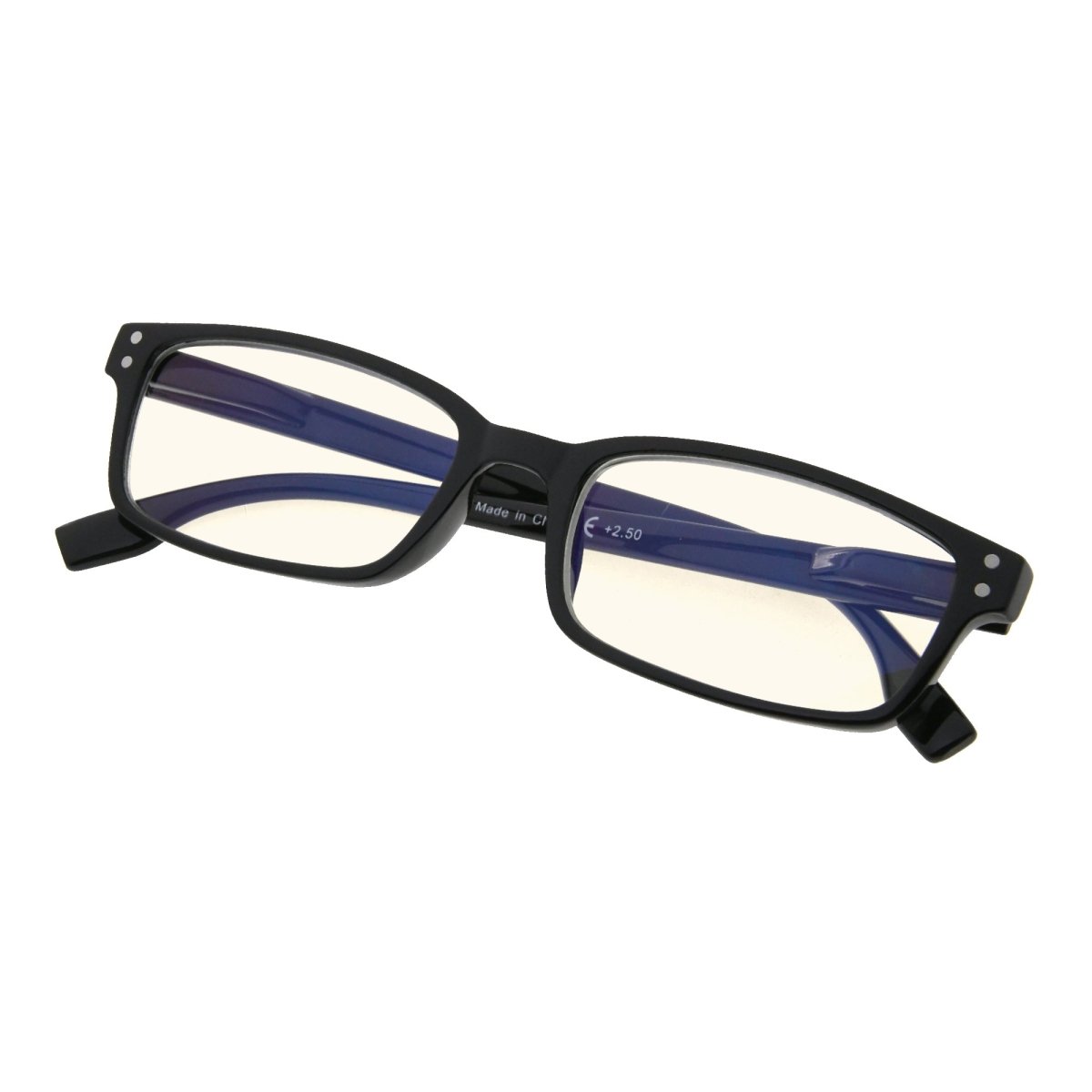 Classic Rectangle Blue Light Filter Reading Glasses 1 - CG097eyekeeper.com