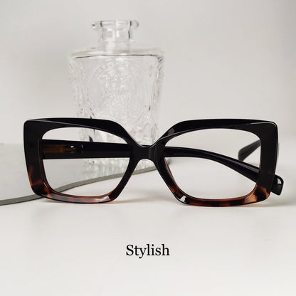 Fashionable Thicker Frame Reading Glasses Stylish Modern Readers R2010eyekeeper.com