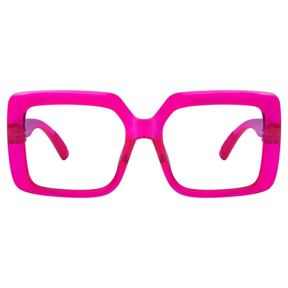 Oversized 30% Blue Light Blocking Glasses Metalless Screwless Glasses R2311 - B15eyekeeper.com