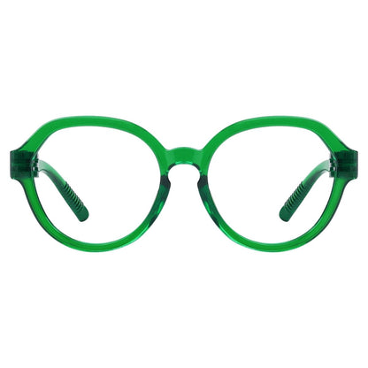 Oversized 30% Blue Light Blocking Metalless Screwless Eyewear R2317 - B15eyekeeper.com