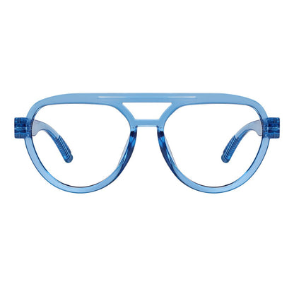 Pilot 30% Blue Light Blocking Metalless Screwless Glasses R2312 - B15eyekeeper.com