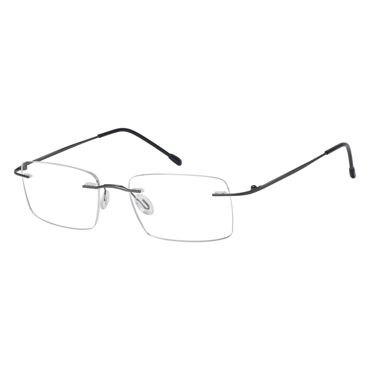 Rimless Spectacle Rectangle Reading Glasses RWK9904eyekeeper.com