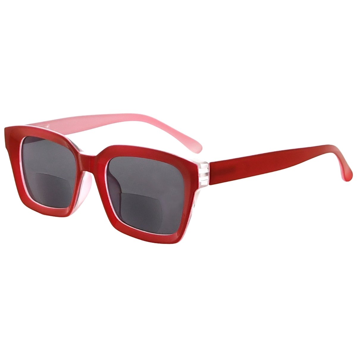 Square Reading Sunglasses Thicker Frame Bifocal Readers SBR9106eyekeeper.com