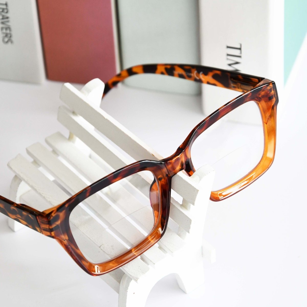 Stylish Bifocal Reading Glasses Thicker Frame Bifocal Readers BR9106eyekeeper.com