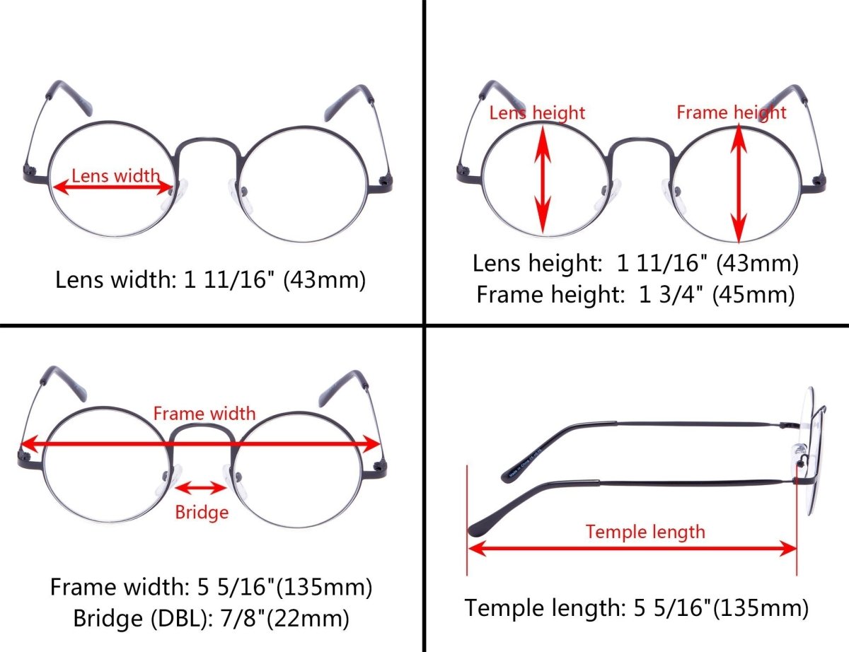 Reading Glasses Dimension