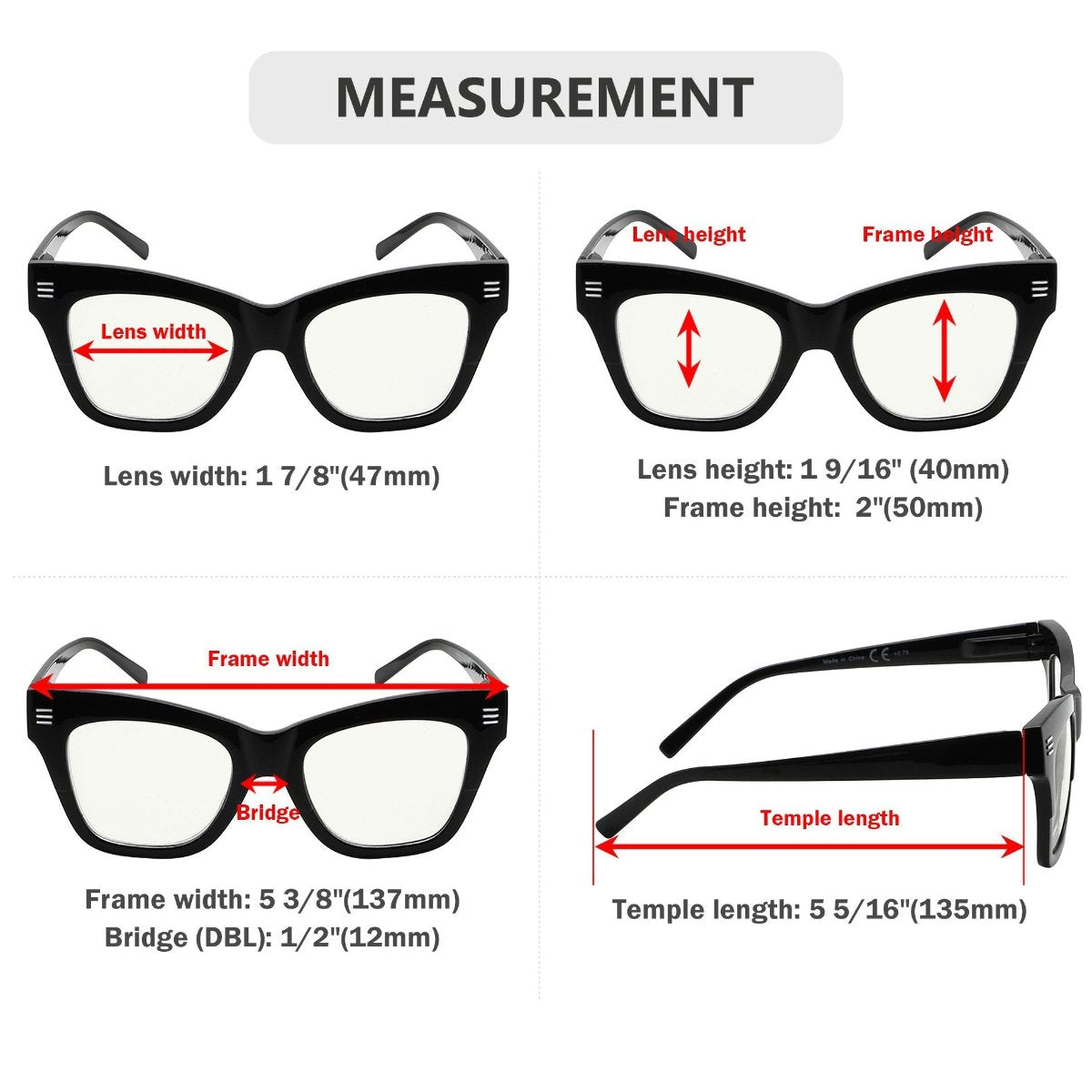 Multifocus Progressive Readers Dimension