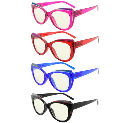 Stylish Blue Light Blocking Readers UV2118