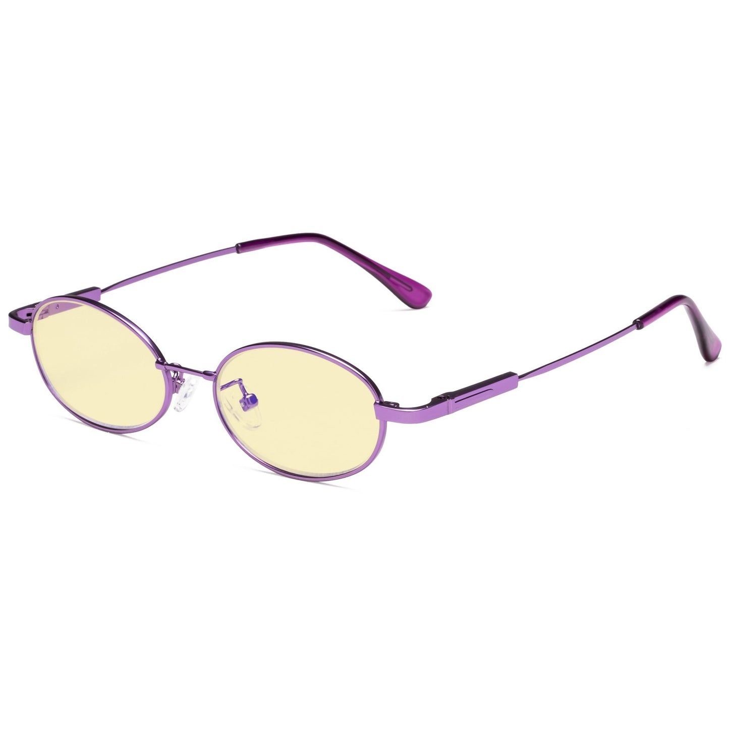 Blue Light Blocking Eyeglasses Purple TMK1803