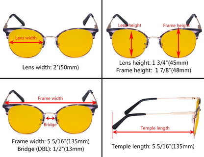 Blue Light Blocking Eyeglasses Dimension