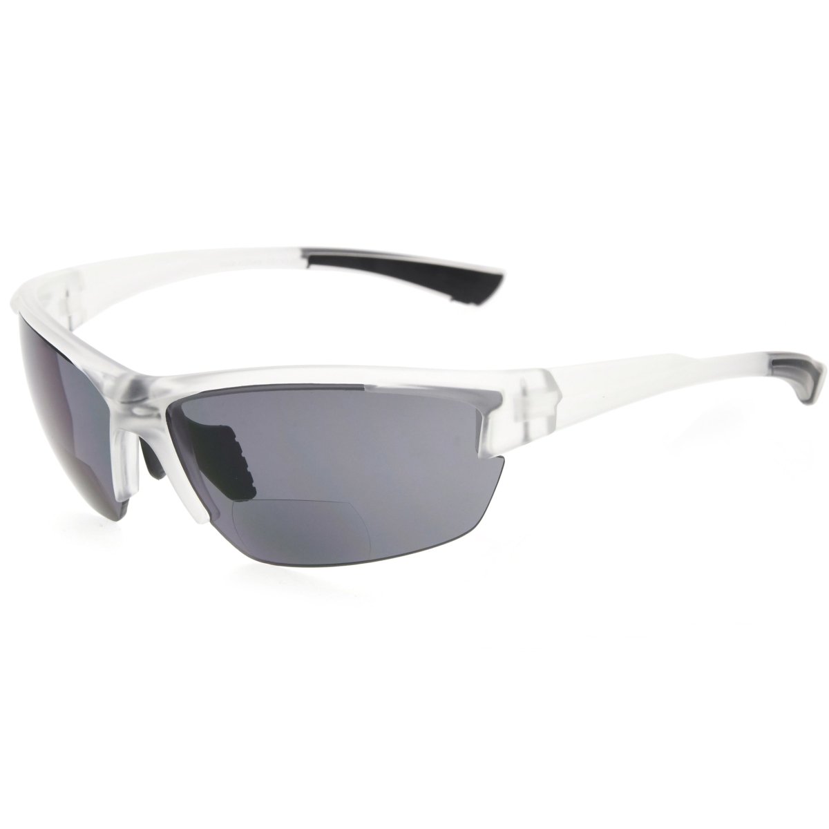 Stylish Half Rim Rectangle Bifocal Sunglasses Women SG901eyekeeper.com